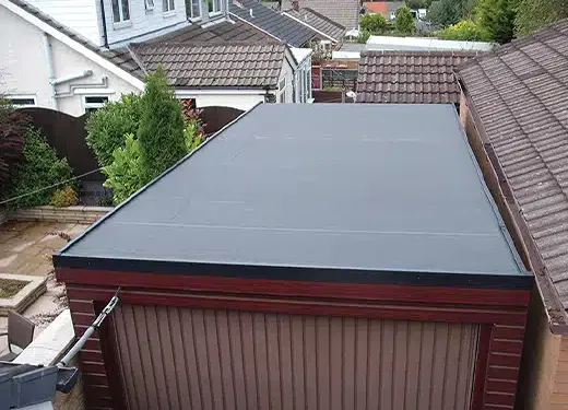 Flat roofing installation in Edinburgh